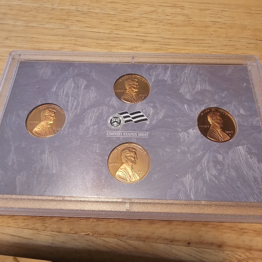 UNC US Mint 2009 Lincoln Cent Bicentennial Set